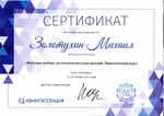 Certificate 2